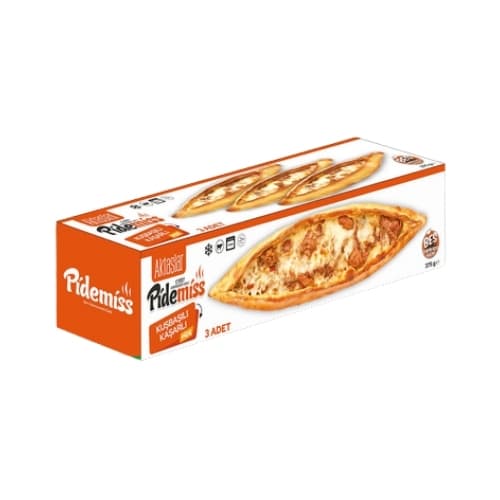 PİDEMİSS KUŞBAŞILI KAŞARLI PİDE 3X125G