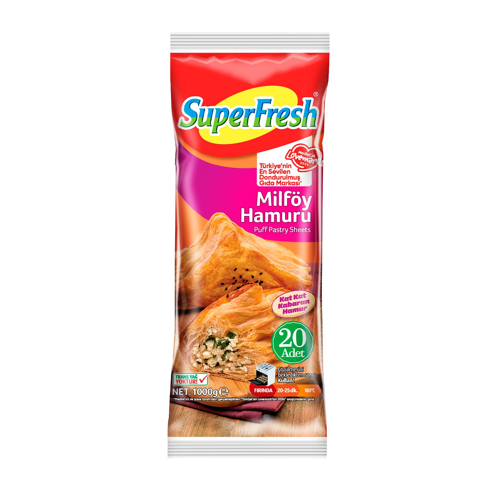 SUPERFRESH MİLFÖY HAMURU