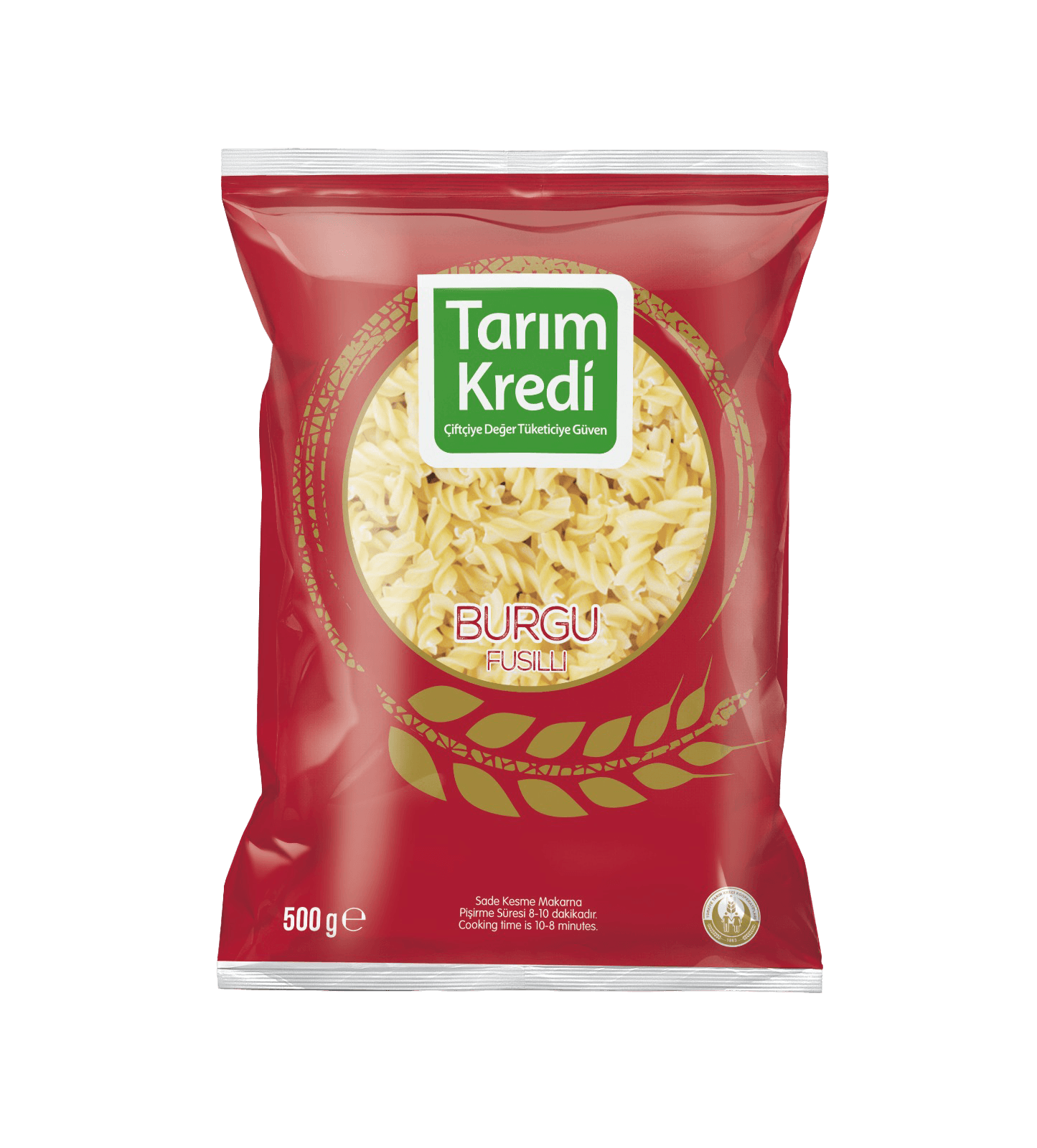 TARIM KREDİ KALIN BURGU (FUSİLLİ) MAKARNA 500 G